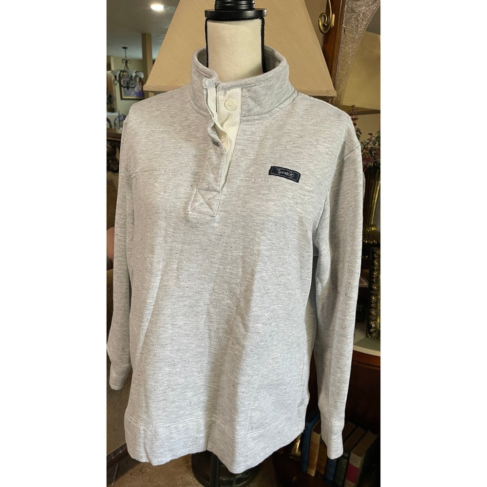 State of Mine Texas women's‎ gray pullover sweater size large